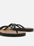 Chinelo de Dedo Fit Brizza Arezzo - Preto - Hall Sports 
