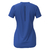 Camiseta Alto Giro Skin Fit Alongada Gola V - Azul - comprar online