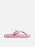 Chinelo de Dedo Brizza Palmilha Marrom - Roxo na internet