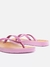 Chinelo de Dedo Brizza Palmilha Marrom - Roxo - loja online