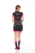 Camisa Ciclismo Sport Z-Nine Feminina Manda Curta - Preto E Rosa - comprar online