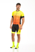 Camisa Ciclismo Z-Nine Sport Masculina Manga Curta - Amarelo Neon E Laranja