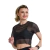 Cropped Tela com Aplicação Caju Brasil Feminino - Preto - Hall Sports 