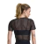 Cropped Tela com Aplicação Caju Brasil Feminino - Preto - loja online