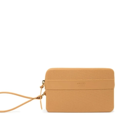 Clutch Alça Malu Brizza Arezzo - Nude