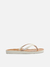 Chinelo de Dedo Feminino Fit Brizza Arezzo - Branco - Hall Sports 
