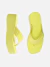 Sandália Feminina Flatform Tiras Brizza Arezzo - Amarelo - Hall Sports 