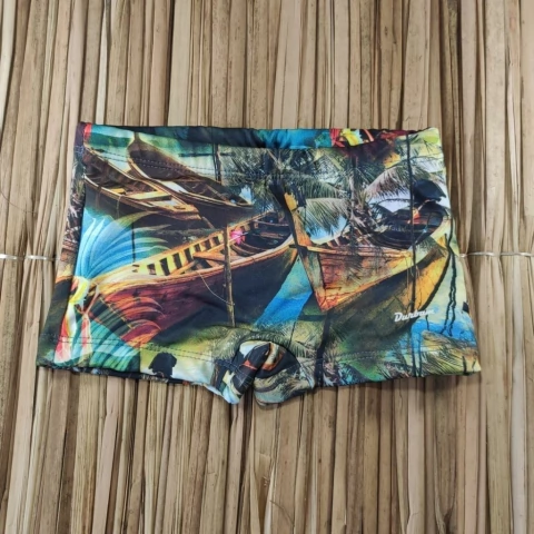 Sunga Infantil Estampada com Forro Verão 27