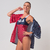 Blusa Feminina Fila Kimono Swim na internet