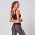 Top Feminino Fila Wellness Rib Shine - Preto - comprar online