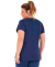 T-Shirt Alto Giro Skin Fit Recortes Refletivo Plus - Azul Ocean - comprar online