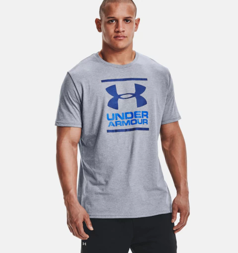 Camiseta Masculina Under Armour Gl Foundation - Cinza