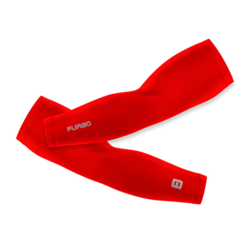 Manguito Ciclismo Personalizado Vermelho - Furbo