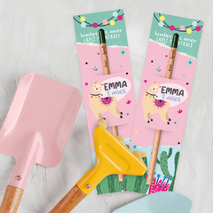 Packaging Lapices plantables Llama