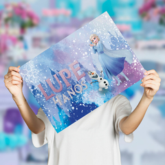 Cartel Bienvenida Frozen 2 - comprar online
