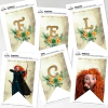 Banderín Gráfico Feliz Cumple Merida