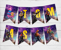 Banderín Gráfico Fortnite