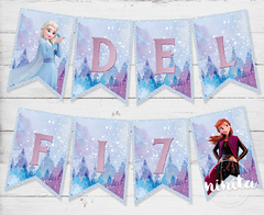 Banderín Gráfico Frozen 2