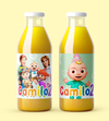 Etiquetas para botellitas Cocomelon