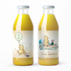 Etiquetas para botellitas Winnie Pooh