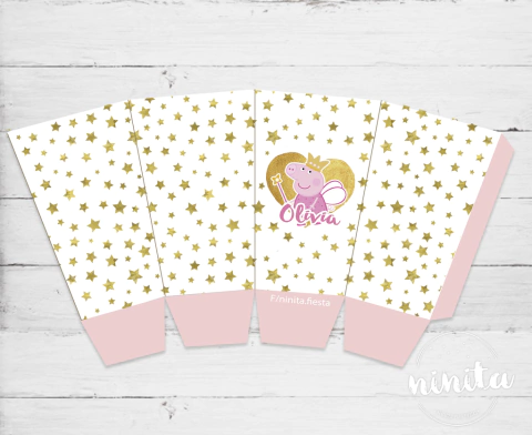 Box para Pocorn Peppa Hada