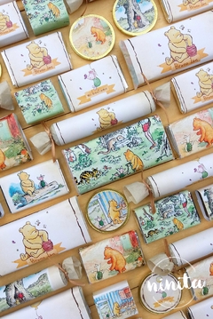 Kit imprimible Party Básico Winnie Pooh - comprar online