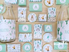 Kit imprimible Candy Tipi - Ninita