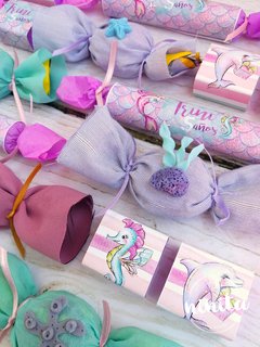 Kit Imprimible Candy Sirena - comprar online