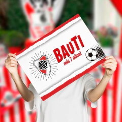 Cartel Bienvenida River