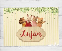 Cartel Bienvenida Sylvania Family