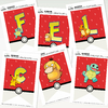 Banderín Gráfico Feliz Cumple Pokemon