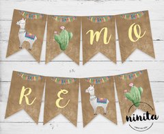 Kit Deco Llama - comprar online