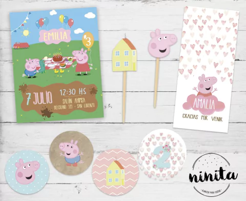 Kit Deco Peppa Pig