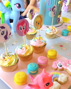 Topper para cupcakes My Little Pony en internet