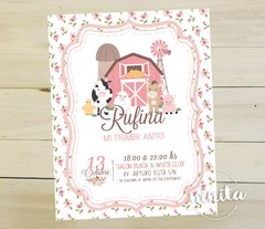 Kit Deco Granja Floreada - Ninita