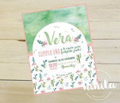 Tarjeta Cactus