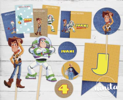 Kit imprimible Party Básico Toy Story