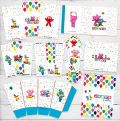 Kit imprimible Candy Pocoyo