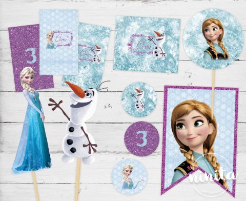 Kit Party Básico Frozen