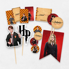 Kit imprimible Party Básico Harry Potter - comprar online
