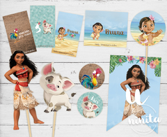 Kit Party Básico Moana