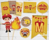 Kit imprimible Party Básico Bombero