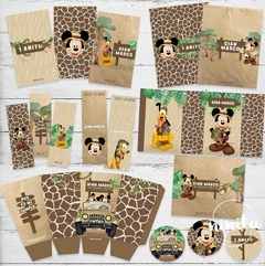 Kit Candy Bar Mickey Safari