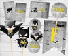 Kit imprimible Party Básico Batman