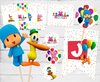 Kit imprimible Party Básico Pocoyo