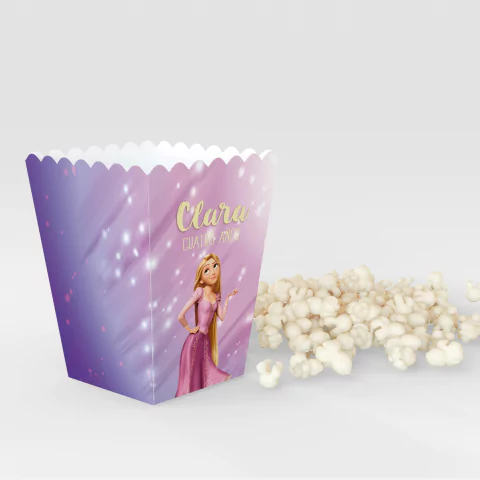 Box Popcorn Rapunzel