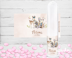 Stickers Tubitos Bosque Boho
