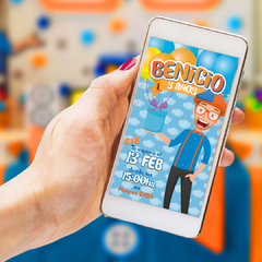 Invitacion Digital Blippi