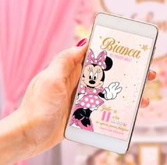 Invitacion Digital Minnie