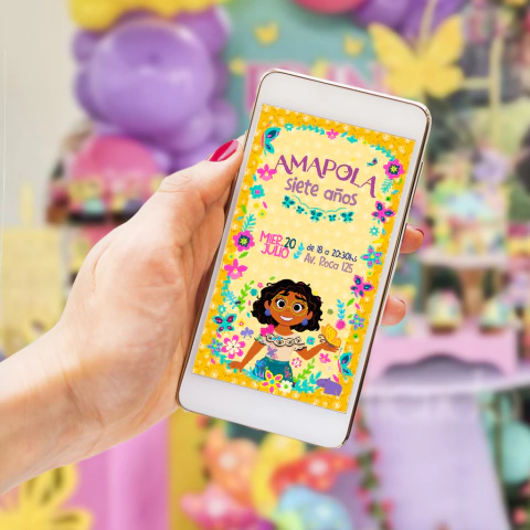 Invitacion Digital Encanto